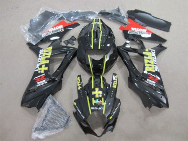 Carenado Moto Suzuki GSXR 1000 K7 2007-2008 - Negro Amarillo Rizla