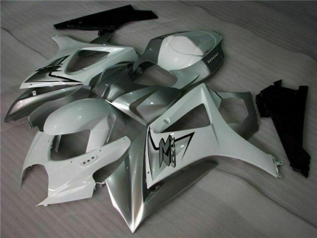 Carenado Moto Suzuki GSXR 1000 K7 2007-2008 - Plata Blanco Carenado Moto Suzuki GSXR 1000 K7 2007-2008 - Plata Blanco