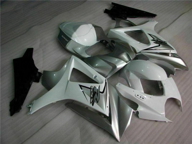 Carenado Moto Suzuki GSXR 1000 K7 2007-2008 - Plata Blanco Carenado Moto Suzuki GSXR 1000 K7 2007-2008 - Plata Blanco