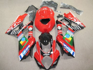 Carenado Moto Suzuki GSXR 1000 K7 2007-2008 - Rojo Negro