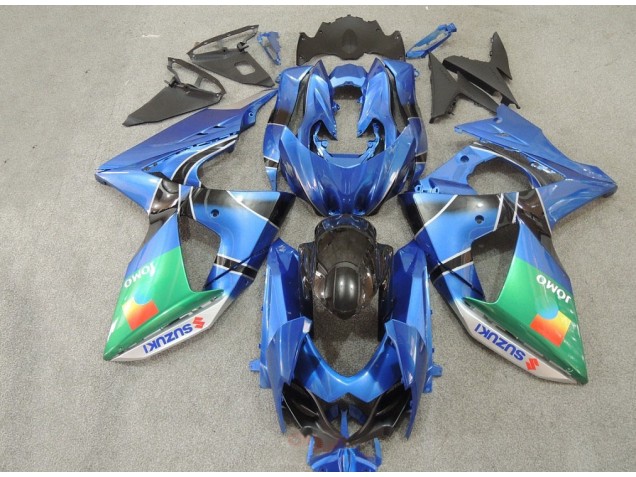 Carenado Moto Suzuki GSXR 1000 K9 2009-2016 - Azul Verde JOMO Carenado Moto Suzuki GSXR 1000 K9 2009-2016 - Azul Verde JOMO