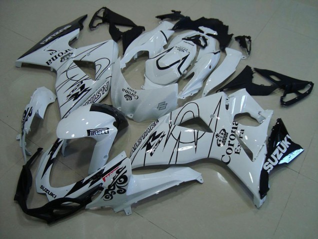 Carenado Moto Suzuki GSXR 1000 K9 2009-2016 - Blanco Corona Carenado Moto Suzuki GSXR 1000 K9 2009-2016 - Blanco Corona