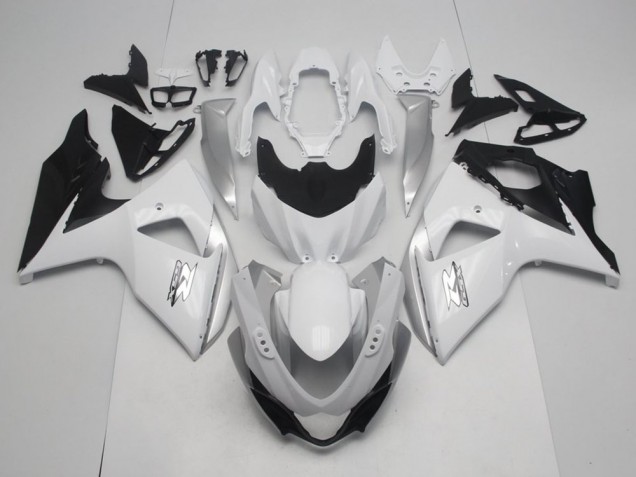 Carenado Moto Suzuki GSXR 1000 K9 2009-2016 - Blanco Estilo OEM Carenado Moto Suzuki GSXR 1000 K9 2009-2016 - Blanco Estilo OEM