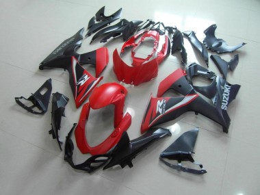 Carenado Moto Suzuki GSXR 1000 K9 2009-2016 - Mate Rojo Negro
