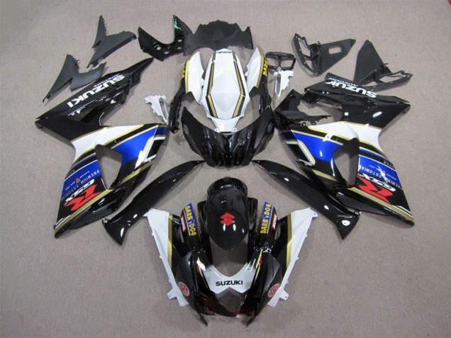 Carenado Moto Suzuki GSXR 1000 K9 2009-2016 - Negro Azul Blanco Oscuro Dog Carenado Moto Suzuki GSXR 1000 K9 2009-2016 - Negro Azul Blanco Oscuro Dog