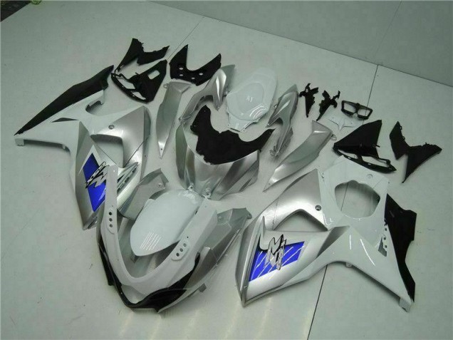 Carenado Moto Suzuki GSXR 1000 K9 2009-2016 - Plata Blanco Carenado Moto Suzuki GSXR 1000 K9 2009-2016 - Plata Blanco
