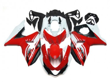 Carenado Moto Suzuki GSXR 1000 K9 2009-2016 - Rojo Blanco Negro