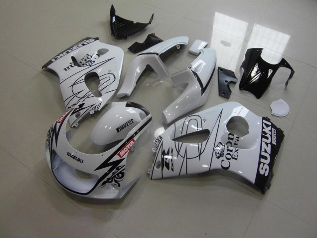 Carenado Moto Suzuki GSXR 600 1996-2000 - Blanco Corona Carenado Moto Suzuki GSXR 600 1996-2000 - Blanco Corona