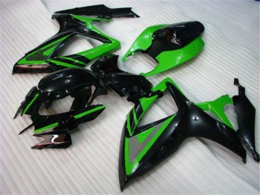 Carenado Moto Suzuki GSXR 600 / 750 K6 2006-2007 - Verde Negro