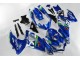 Carenado Moto Suzuki GSXR 600 / 750 K8 2008-2010 - Azul Blanco Verde Carenado Moto Suzuki GSXR 600 / 750 K8 2008-2010 - Azul Blanco Verde