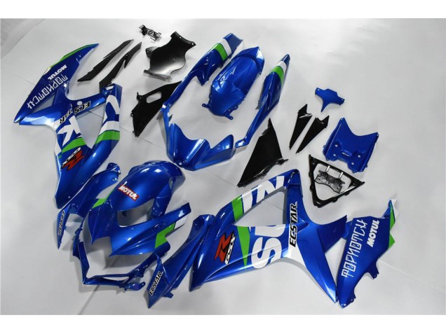 Carenado Moto Suzuki GSXR 600 / 750 K8 2008-2010 - Azul Blanco Verde Carenado Moto Suzuki GSXR 600 / 750 K8 2008-2010 - Azul Blanco Verde