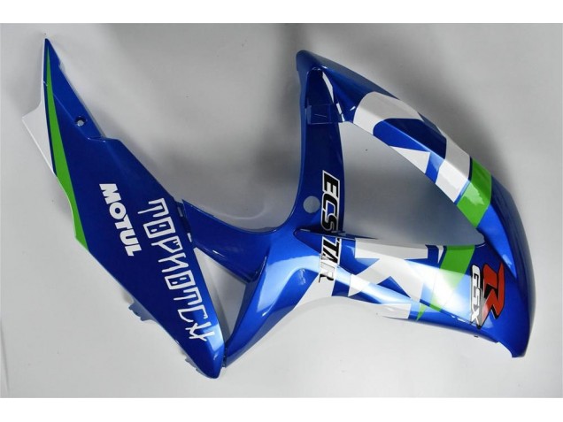 Carenado Moto Suzuki GSXR 600 / 750 K8 2008-2010 - Azul Blanco Verde Carenado Moto Suzuki GSXR 600 / 750 K8 2008-2010 - Azul Blanco Verde
