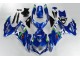 Carenado Moto Suzuki GSXR 600 / 750 K8 2008-2010 - Azul Blanco Verde Carenado Moto Suzuki GSXR 600 / 750 K8 2008-2010 - Azul Blanco Verde