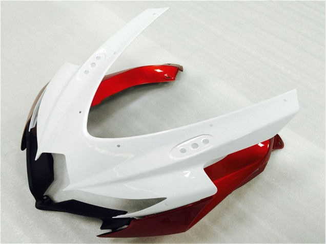 Carenado Moto Suzuki GSXR 600 / 750 K8 2008-2010 - Blanco Rojo Negro Carenado Moto Suzuki GSXR 600 / 750 K8 2008-2010 - Blanco Rojo Negro