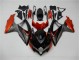 Carenado Moto Suzuki GSXR 600 / 750 K8 2008-2010 - Negro Naranja Gris Carenado Moto Suzuki GSXR 600 / 750 K8 2008-2010 - Negro Naranja Gris