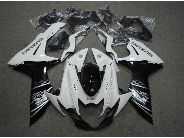 Carenado Moto Suzuki GSXR 600 K11 2011-2021 - Blanco Negro Carenado Moto Suzuki GSXR 600 K11 2011-2021 - Blanco Negro