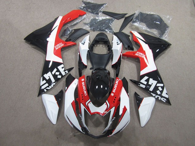 Carenado Moto Suzuki GSXR 600 K11 2011-2021 - Negro Rojo Blanco Carenado Moto Suzuki GSXR 600 K11 2011-2021 - Negro Rojo Blanco
