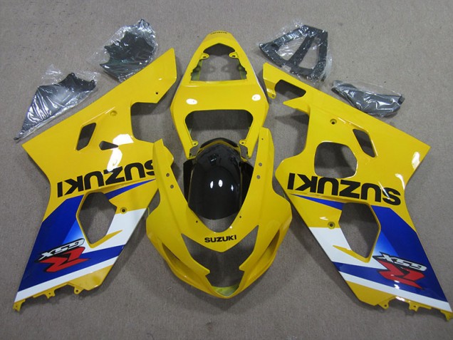 Carenado Moto Suzuki GSXR 600 K4 2004-2005 - Amarillo Azul Carenado Moto Suzuki GSXR 600 K4 2004-2005 - Amarillo Azul