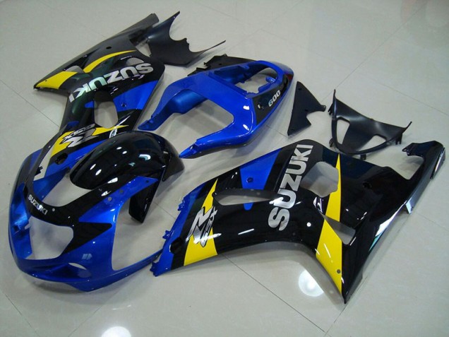 Carenado Moto Suzuki GSXR 750 K1 K2 K3 2001-2003 - Azul Negro