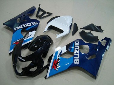 Carenado Moto Suzuki GSXR 750 K4 2004-2005 - Azul Blanco