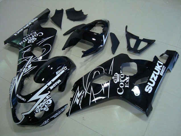 Carenado Moto Suzuki GSXR 750 K4 2004-2005 - Blanco Corona Extra Motul