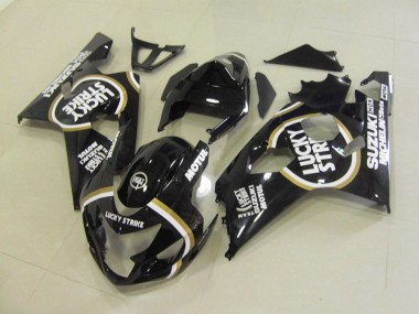 Carenado Moto Suzuki GSXR 750 K4 2004-2005 - Negro Blanco Lucky Strike Motul