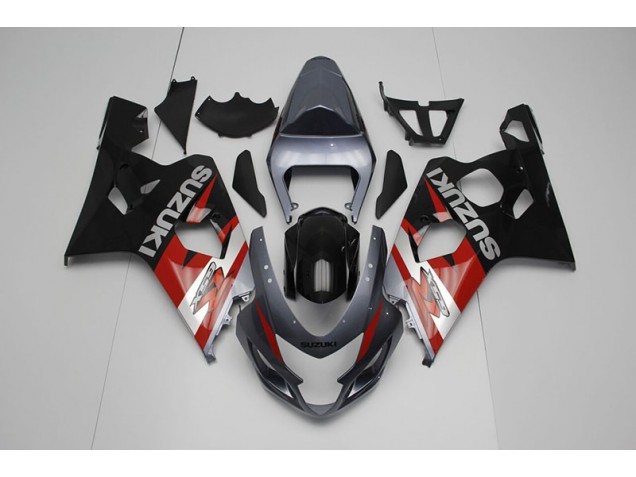 Carenado Moto Suzuki GSXR 750 K4 2004-2005 - Negro Rojo Carenado Moto Suzuki GSXR 750 K4 2004-2005 - Negro Rojo
