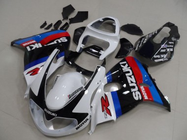 Carenado Moto Suzuki TL1000R 1998-2003 - Blanco Azul Motul