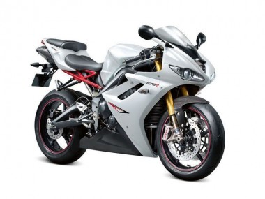 Carenado Moto Triumph Daytona 675 Triple 2006-2008 - Blanco Negro
