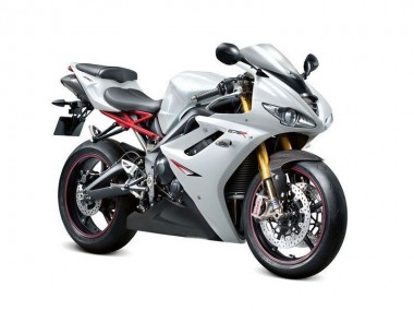 Carenado Moto Triumph Daytona 675 Triple 2009-2012 - Blanco Perla Negro