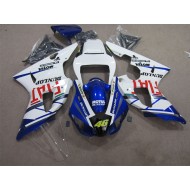 Carenado Moto Yamaha R1 1998-1999 - Azul Blanco Motul Dunlop 46