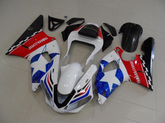 Carenado Moto Yamaha R1 2000-2001 - Bandera de estrella Carenado Moto Yamaha R1 2000-2001 - Bandera de estrella