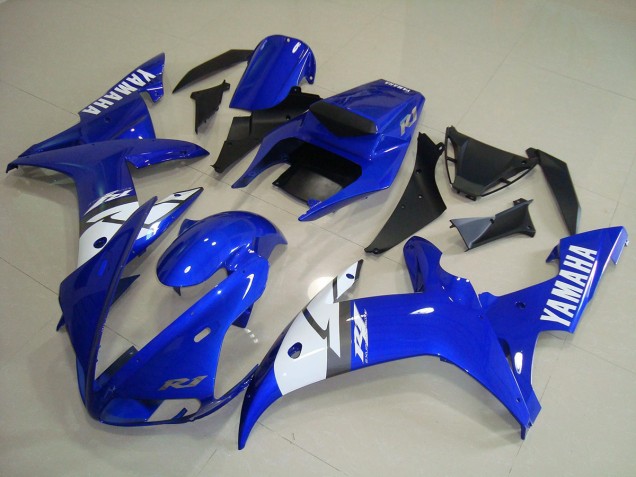 Carenado Moto Yamaha R1 2002-2003 - Blanco Azul