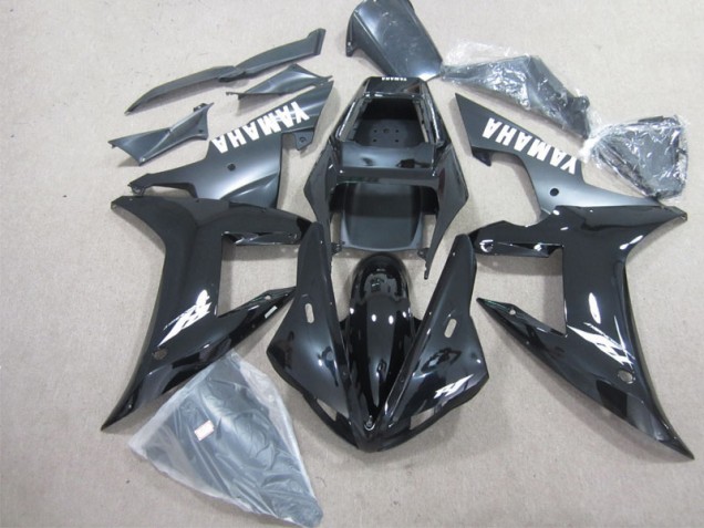 Carenado Moto Yamaha R1 2002-2003 - Negro Blanco Carenado Moto Yamaha R1 2002-2003 - Negro Blanco