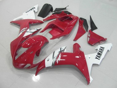 Carenado Moto Yamaha R1 2002-2003 - Rojo Blanco