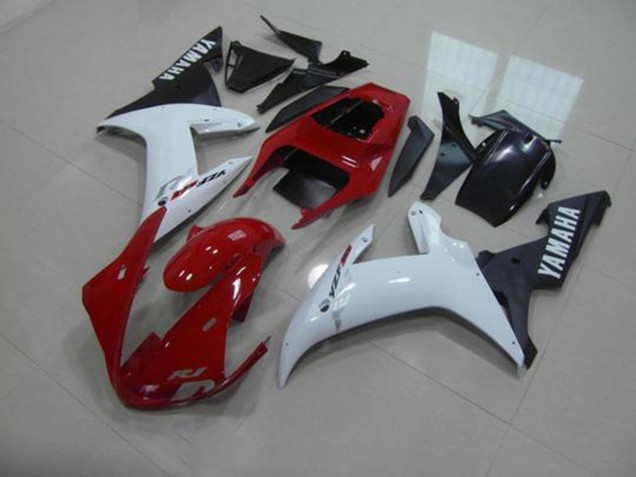 Carenado Moto Yamaha R1 2002-2003 - Rojo Blanco Negro Carenado Moto Yamaha R1 2002-2003 - Rojo Blanco Negro