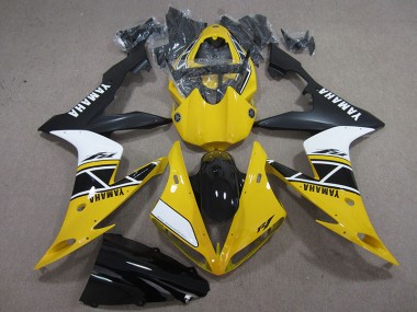 Carenado Moto Yamaha R1 2004-2006 - Amarillo Blanco Negro