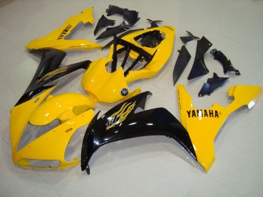 Carenado Moto Yamaha R1 2004-2006 - Amarillo Negro Llama