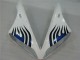 Carenado Moto Yamaha R1 2004-2006 - Blanco Azul Llama Carenado Moto Yamaha R1 2004-2006 - Blanco Azul Llama