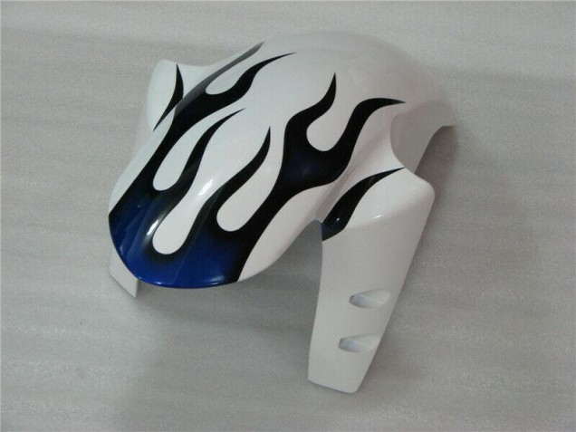 Carenado Moto Yamaha R1 2004-2006 - Blanco Azul Llama Carenado Moto Yamaha R1 2004-2006 - Blanco Azul Llama