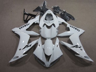 Carenado Moto Yamaha R1 2004-2006 - Blanco Negro Calcomanía