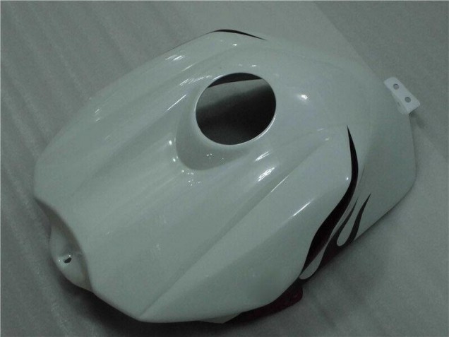 Carenado Moto Yamaha R1 2004-2006 - Blanco Rojo Llama Carenado Moto Yamaha R1 2004-2006 - Blanco Rojo Llama