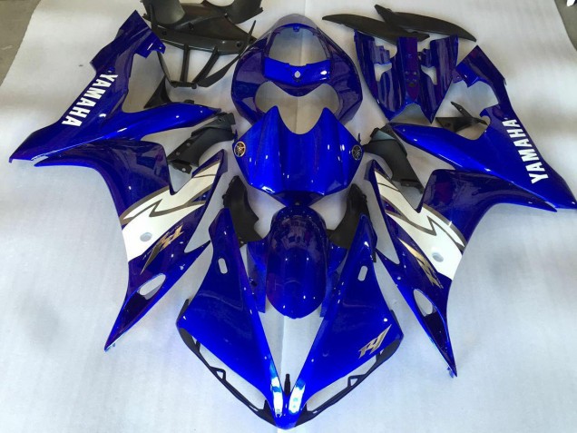 Carenado Moto Yamaha R1 2004-2006 - Brillante Azul Blanco Carenado Moto Yamaha R1 2004-2006 - Brillante Azul Blanco
