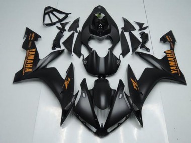 Carenado Moto Yamaha R1 2004-2006 - Rojo Negro Mate Naranja