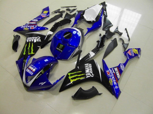 Carenado Moto Yamaha R1 2007-2008 - Azul Monster Carenado Moto Yamaha R1 2007-2008 - Azul Monster