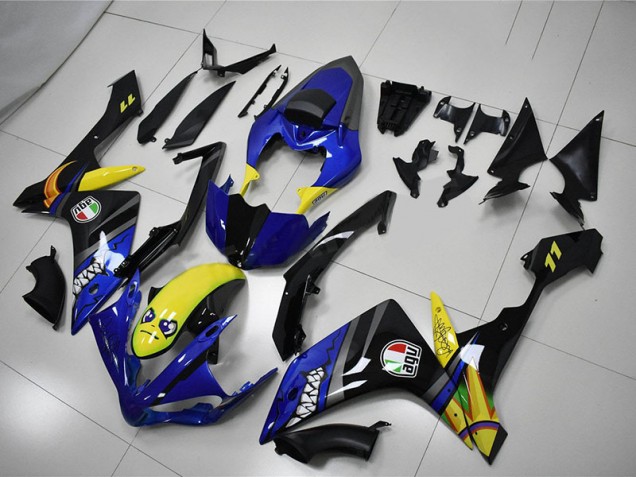 Carenado Moto Yamaha R1 2007-2008 - Azul Tiburón Carenado Moto Yamaha R1 2007-2008 - Azul Tiburón
