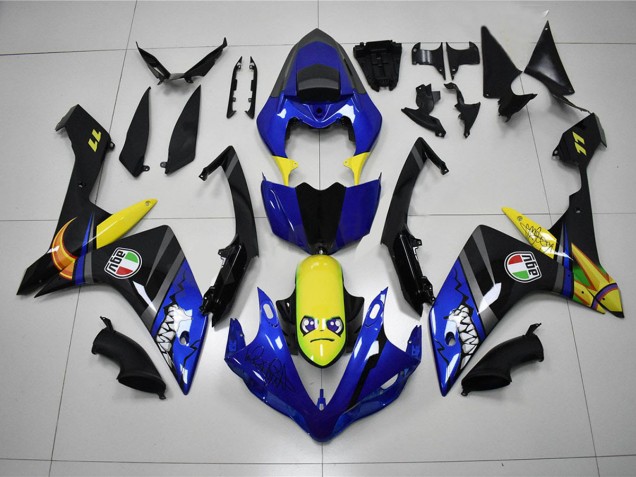 Carenado Moto Yamaha R1 2007-2008 - Azul Tiburón Carenado Moto Yamaha R1 2007-2008 - Azul Tiburón