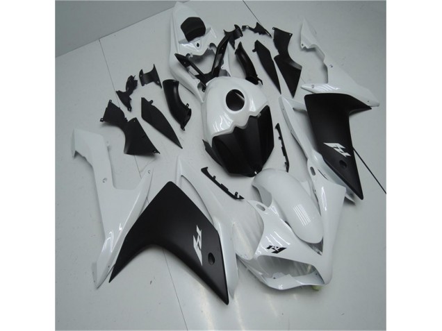 Carenado Moto Yamaha R1 2007-2008 - Blanco Negro Carenado Moto Yamaha R1 2007-2008 - Blanco Negro
