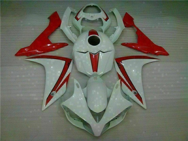 Carenado Moto Yamaha R1 2007-2008 - Blanco Rojo