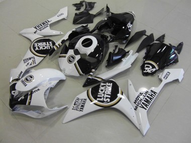 Carenado Moto Yamaha R1 2007-2008 - Negro Lucky Strike